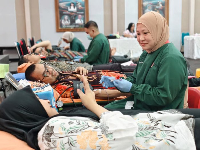 BRI Region 6Jakarta 1 Gelar Aksi Donor Darah Bersama PMI DKI Jakarta (1)