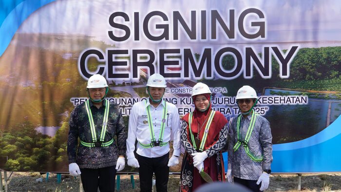 Groundbreaking Gedung Kuliah Jurusan Kesehatan Politeknik Negeri Madura