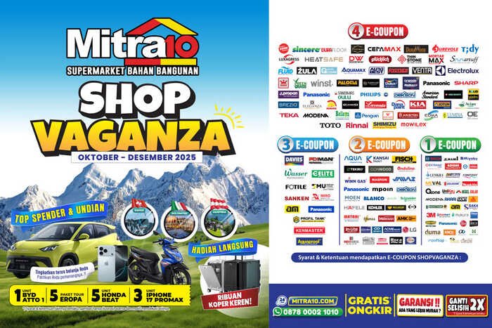 Shopvaganza 2025 Resmi Dimulai! Belanja Hemat, Raih Hadiah Spektakuler di Mitra10 (1)